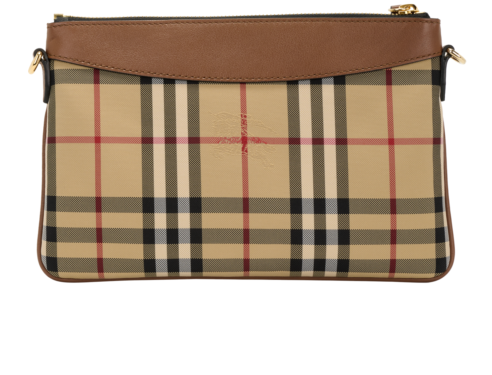 Peyton Crossbody, &pound;310, Handbags, Beige/Brown, Canvas/Leather, Back view